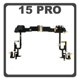 HQ OEM Συμβατό Με Apple iPhone 15 Pro, iPhone 15Pro (A2848, A3101) WiFi Antenna Flex Cable Καλωδιοταινία Κεραία Wifi (Premium A+)