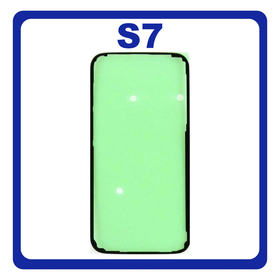 Original Γνήσιο Samsung Galaxy S7 G930 (SM-G930F, SM-G930A, SM-G930P, SM-G930V, SM-G930T, SM-G930R, SM-G930F, SM-G930FD, SM-G930W8, SM-G930S, SM-G930L, SM-G930K, SM-G9300) Adhesive Foil Sticker Battery Cover Tape Κόλλα Διπλής Όψης Πίσω Κάλυμμα Kαπάκι Μπαταρίας GH81-13702A (Service Pack By Samsung)