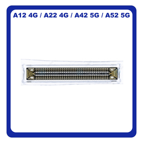 Γνήσια Original Samsung Galaxy A12 (SM-A125F/DSN), A13 (SM-A135F), A22 (SM-A225F), A42 5G (SM-A426B), A52 5G (SM-A526B)  Header Board To Board Board Connector / BTB Socket 2x39 Pin Κονέκτορας Πλακέτας 3710-004501 (Service Pack By Samsung)