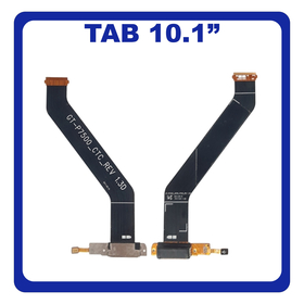 Γνήσια Original Samsung P7500 Galaxy Tab 10.1 3G (GT-P7500) Charging Dock Connector Flex Sub Board, Καλωδιοταινία Υπό Πλακέτα Φόρτισης + Microphone Μικρόφωνο (Service Pack By Samsung)
