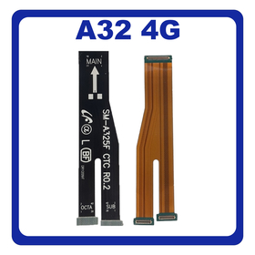 HQ OEM Συμβατό Για Samsung Galaxy A32, Galaxy A 32 (SM-A325F, SM-A325F/DS) Main LCD Flex Cable Καλωδιοταινία Οθόνης (Grade AAA+++)