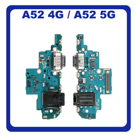 Γνήσια Original Samsung Galaxy A52 (SM-A525F), Galaxy A52 5G (SM-A526B) USB Type-C Charging Dock Connector Flex Sub Board, Καλωδιοταινία Υπό Πλακέτα Φόρτισης + Microphone Μικρόφωνο + Audio Jack Θύρα Ακουστικών GH96-14374A (Service Pack By Samsung)​