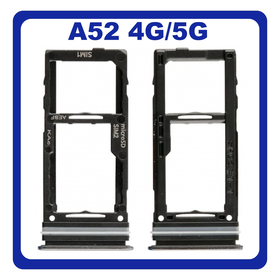Original Γνήσιο Samsung Galaxy A72 4G A725 , A72 5G A726 (A725F, A725F/DS, A726B, A726B/DS) Sim Tray Slot + MicroSD Tray GH98-46290A (Service Pack By Samsung)