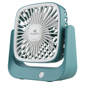 Portable Desktop fan Kisonli F102, 1200mah, Διαφορετικα Χρωματα - 15053