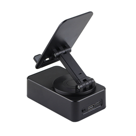 Ηχεἰο With Phone Stand Kisonli m2, Bluetooth, fm, Black - 22274