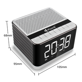 Ηχεἰο Kisonli g8, Bluetooth, Clock, sd, fm, Aux, Rgb, Διαφορετικα Χρωματα - 22281