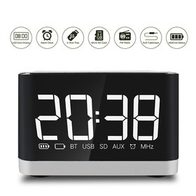 Ηχεἰο Kisonli g8, Bluetooth, Clock, sd, fm, Aux, Rgb, Διαφορετικα Χρωματα - 22281