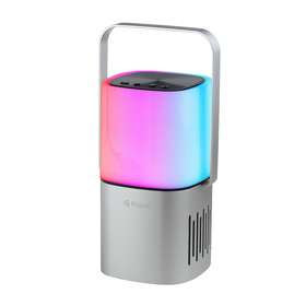 Ηχεἰο Kisonli q6 Plus, Bluetooth, Aux, sd, fm, Rgb, Ασημένιο - 22282