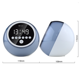 Ηχείο Kisonli Q6c, Bluetooth, sd, fm, Rgb, Ασπρο - 22283