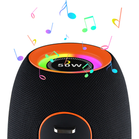 Ηχεἰο Kisonli к8, Bluetooth, Usb, sd, Aux, Rgb, Μαυρο - 22296