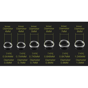 Σετ Κρίκοι Ψαρέματος σε Θήκη - 250 - 831809