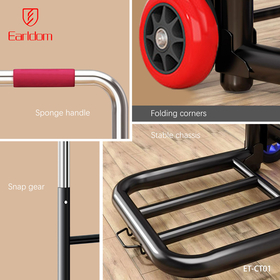 Portable Handcart Earldom et-Ct01, Black - 40531