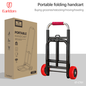 Portable Handcart Earldom et-Ct01, Black - 40531