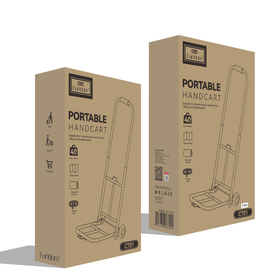 Portable Handcart Earldom et-Ct01, Black - 40531