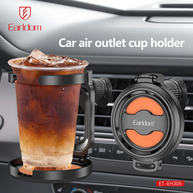 Universal Ποτηροθήκη Earldom et-Eh305, για Αυτοκίνητο, Μαύρο - 17893