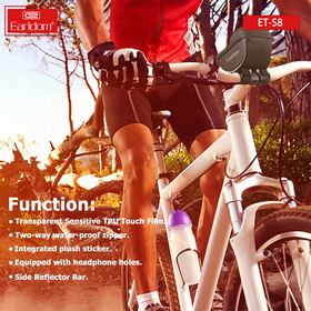 Universal Βάση Στήριξης Ποδηλάτου για Κινητό Earldom et-s8, Μαυρο - 17901