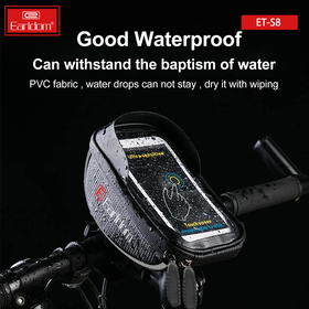 Universal Βάση Στήριξης Ποδηλάτου για Κινητό Earldom et-s8, Μαυρο - 17901