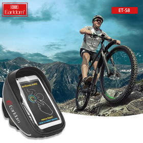 Universal Βάση Στήριξης Ποδηλάτου για Κινητό Earldom et-s8, Μαυρο - 17901