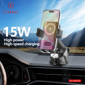 Universal Μαγνητική Βάση Στήριξης Κινητού Earldom et-Wc63, με Ασύρματη Φόρτιση, Μαύρο - 17907