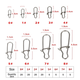 Σετ Παραμάνες Ψαρέματος σε Θήκη - 100pcs - 831810