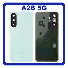 Γνήσια Original Samsung Galaxy A26 5G (SM-A266E, SM-A266E/DS) Rear Back Battery Cover Πίσω Καπάκι Πλάτη Μπαταρίας Mint Πράσινο GH82-37020C (Service Pack By Samsung)