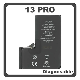 HQ OEM Συμβατό Με Apple iPhone 13 Pro (A2638, A2483) APLONG Battery Μπαταρία Li-Ion 3095 mAh Diagnosable Bulk (Premium A+) (1 Year Warranty Για Συνεργατες B2B)