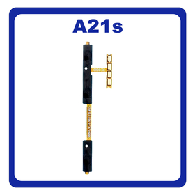 Γνήσια Original Samsung Galaxy A21s (SM-A217F, SM-A217F/DS) Power Key Flex Cable On/Off + Volume Key Buttons Καλωδιοταινία Πλήκτρων Εκκίνησης + Έντασης Ήχου GH59-15280A (Service Pack By Samsung)