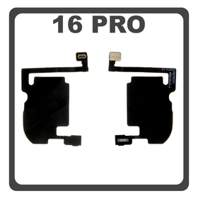 HQ OEM Συμβατό Με iPhone 16 Pro , iPhone16 Pro (A3293, A3083, A3292, A3294) Proximity Sensor Flex Cable Καλωδιοταινία Αισθητήρας Εγγύτητας + Microphone Μικρόφωνο (Premium A+)