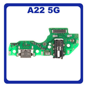 HQ OEM Συμβατό Με Samsung Galaxy A22 5G A226 (SM-A226B, SM-A226B/DS, SM-A226B/DSN) Καλωδιοταινία Φόρτισης SUB Charging Board + Mic Μικρόφωνο (Premium A+)