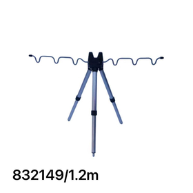 Βάση Στήριξης Καλαμιών 6 Θέσεων - Μεταλλική - 1.2m - 832149