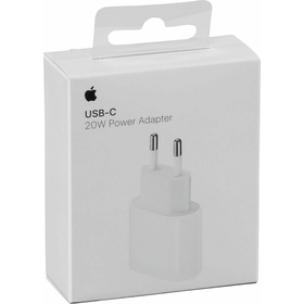 Apple Φορτιστής Χωρίς Καλώδιο με Θύρα usb-c 20w Power Adapter (Mhje3zm/a) White eu