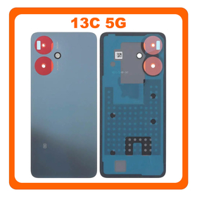 Γνήσια Original Xiaomi Redmi 13C 5G (23124RN87G, 23124RN87I) Rear Back Battery Cover Πίσω Κάλυμμα Καπάκι Πλάτη Μπαταρίας Startrail Green Πράσινο 1610111001533A (Service Pack By Xiaomi)