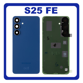Γνήσια Original Samsung Galaxy S25 FE 5G (SM-S731B, SM-S731B/DS) Rear Back Battery Cover Πίσω Καπάκι Πλάτη Μπαταρίας Navy Μπλε GH82-38030D (Service Pack By Samsung)