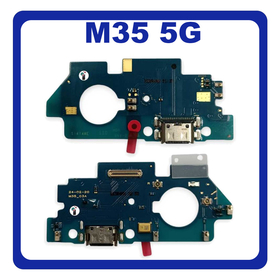 Γνήσια Original Samsung Galaxy M35 5G (SM-M356B, SM-M356B/DS) USB Type-C Charging Dock Connector Flex Sub Board, Καλωδιοταινία Υπό Πλακέτα Φόρτισης + Microphone Μικρόφωνο GH96-17184A (Service Pack By Samsung)
