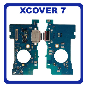 Γνήσια Original Samsung Galaxy XCover7, XCover 7 (SM-G556B, SM-G556BU1) USB Type-C Charging Dock Connector Flex Sub Board, Καλωδιοταινία Υπό Πλακέτα Φόρτισης + Microphone Μικρόφωνο GH96-14978A (Service Pack By Samsung)