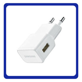 Γνήσια Original Samsung Travel Charger Φορτιστής Ταξιδιού Χωρίς Καλώδιο με Θύρα USB-A White Άσπρο (EP-TA50EWE)