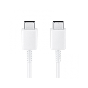 Γνήσιο Original EP-DW767JWE Samsung USB- C/USB-C Data Cable 3A 1.8m White Άσπρο Bulk