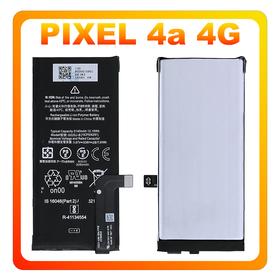 Γνήσια Original Google Pixel 4a 4G (G025J, GA02099) G025J-B Battery Μπαταρία Li-Ion 3140 mAh G823-00159-01 (Service Pack By Google)