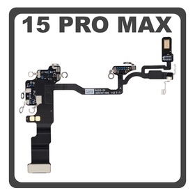 Original For iPhone 15 Pro Max, iPhone 15Pro Max (A2849, A3105) WiFi Antenna Flex Cable Καλωδιοταινία Κεραία Wifi Pulled
