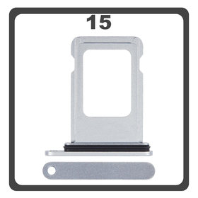 Original for iPhone 15, iPhone15 (A3090, A2846) SIM Card Tray Θήκη Κάρτας Sim Blue Μπλε
