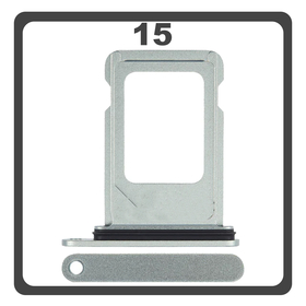 Original for iPhone 15, iPhone15 (A3090, A2846) SIM Card Tray Θήκη Κάρτας Sim Green Πράσινο