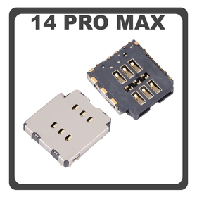 Original for iPhone 14 Pro Max (A2894, A2651) SIM Card Reader Αναγνώστης Κάρτας Sim