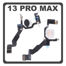 Original For Γνήσιο Για Apple iPhone 13 Pro Max (A2643, A2484,) Camera Flashlight Flex Cable Φλας (Pulled)