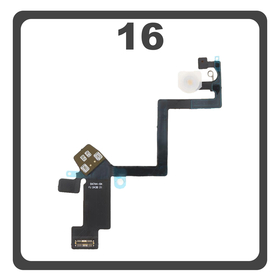 Original For Γνήσιο Για Apple iPhone 16 (A3287, A3081) Camera Flashlight Flex Cable Φλας + Microphone Μικρόφωνο (Pulled)