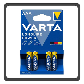 VARTA Longlife Power AAA αλκαλικές μπαταρίες 1.5V 4 τμχ 4008496559749