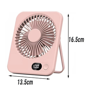 Φορητός Ανεμιστήρας Ultra Silent Pink