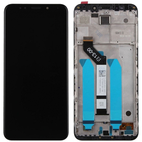 Γνήσιο Original Xiaomi Redmi 5 Plus, Redmi5 Plus, Οθόνη LCD Display Screen + Touch Screen Digitizer Μηχανισμός Οθόνης Αφής+ Frame Πλαισιο Black (Service Pack By Xiaomi)
