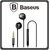 Baseus Encok H06 In-Ear Handsfree με Βύσμα 3.5mm Black Μαύρο