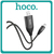 Hoco UA16 Cable HDMI male - USB-C male 2m Black Μαύρο