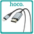 Hoco UA15 HDMI 1.4 Braided Cable HDMI male - Lightning male 2m Black Μαύρο​